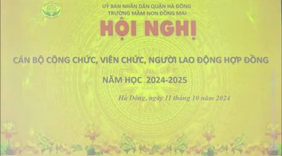 Hội nghị cán bộ, viên chức và người lao động hợp đồng năm học 2024-2025