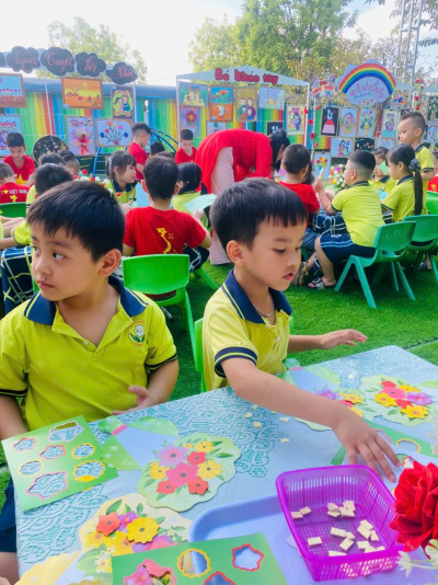 TRƯỜNG MẦM NON ĐỒNG MAI TỔ CHỨC CHUỖI HOẠT ĐỘNG TRẢI NGHIỆM CHÀO MỪNG NGÀY PHỤ NỮ VIỆT NAM 20/10