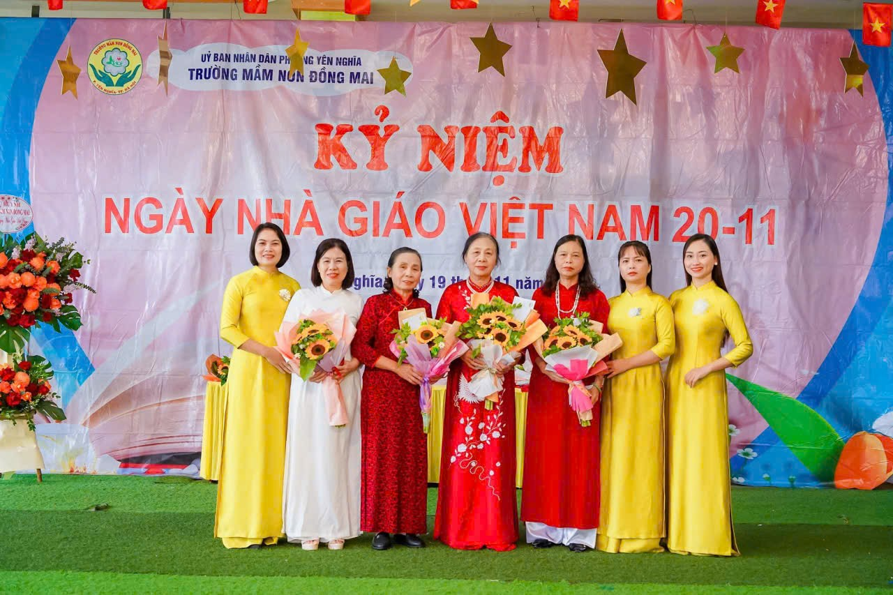 Những hình ảnh chào mừng ngày Nhà giáo Việt Nam 20 tháng 11
